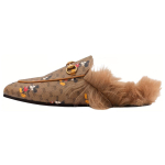 Disney x GUCCI Princetown Vabaajajalatsid Naistele Eebenipuu 603467 HWU30 8487 35 brown
