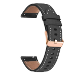 Nahast asendusrihm Garmin Venu 3/Garmin Venu 2 jaoks, kiirvabastusega 20 mm rihm must