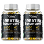 Pslalae - Kreatiinmonoh&uuml;draadi kapslid - Annab 5000 mg kreatiini - energia 120*2