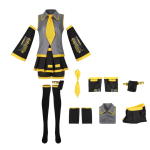 Anime Akita Neru Cosplay Kost&uuml;&uuml;m Parukas Komplekt Akita Neru J&otilde;ulu Halloweeni Peo Kost&uuml;&uuml;m XXL black