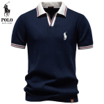 Polo Ralph Lauren 2026 Suvi Uus Naiste Tikandiga Vabaaja Kontrastse V&auml;rvusega Polo S&auml;rk L&uuml;hikeste Varrukatega Naiste Villane Top M black