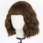 24-tollised/12-tollised pika lainega parukad naistele s&uuml;nteetilisest juustest k&otilde;rge temperatuuriga kiust laineline parukas