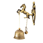 Vintage stiilis loomad uksekellad metallist rauast kellad tuulekellad dekoratiivsed seinad hobused elevant &ouml;&ouml;kullid