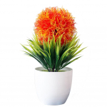 Kunstlik Snapdragon Plant Bonsai Garden Pulmapidu Kontori t&ouml;&ouml;laua ornament Live City Fashion Kodukaunistus one size oranž