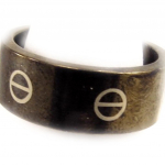 Bague Homme 'L&eacute;gendes' Gris 58 hall