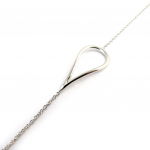 Les Tr&eacute;sors De Lily [M6194] - Bracelet Argent 'Chor&eacute;graphie' argent&eacute; h&otilde;be