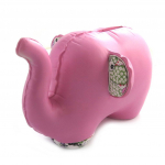 K&uuml;lmutatud [N0888] &ndash; Roosa 'Elevant' vaigust hoiup&otilde;rsas - 17x13x11 cm Heleroosa