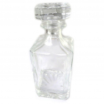 Les Tr&eacute;sors De Lily [N8511] - L&auml;bipaistev valge 'Whisky Carafe' kinkekarp - 22,5x9 cm valge