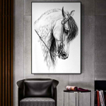 5D t&auml;ispuuritud &uuml;mmargune teemantmaaling Loomad hobused isetegemine ristpistes teemanttikandid 20X30CM