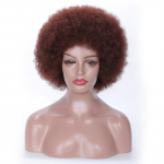 MISS PARUKAS Moodne l&uuml;hikeste pruunide juustega t&auml;isparukad Afro lokkis s&uuml;nteetilisest kiust parukas naistele wig & wig cap must