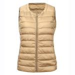 Naiste talvine vest - Duck Ultralight kahepoolne kandmine varrukateta soe jope 7Xl vestiga mantel S