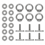 S&uuml;sta r&ouml;&ouml;bastee kinnitus, mis on seotud aasaga r&ouml;&ouml;bastee adapter kalap&uuml;&uuml;gi s&uuml;stade paat kajakkide kanuude jaoks h&otilde;be