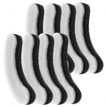 Filtrid 61OZ/1,8L l&auml;bipaistva kassi purskkaevu filtrid lemmikloomade purskkaevu aktiivs&uuml;si jaoks 4pcs valge/must