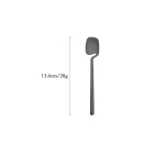 Creative Fashion Must matt s&ouml;&ouml;giriistade komplekt roostevabast terasest s&ouml;&ouml;giriistade komplekt nuga puuviljakahvel lusikas &otilde;htus&ouml;&ouml;gikomplekt k&ouml;&ouml;k s&ouml;&ouml;giriistade lauan&otilde;ude komplekt 1Pc Tea Spoon