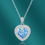 BELLA BOX S&uuml;dame ripats Kaelakee Mitmev&auml;rvilised Mood Pulma Ehted sinine