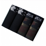 BONITOS 4tk Seksikas print meeste alusp&uuml;ksid kamuflaaž bokserid meestele puuvillased meeste alusp&uuml;ksid XXL