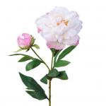 1 tk??Kunstlill?realistlik?Lihtne hooldus?2-pealine?Pole Fade Pojengi v&otilde;ltslille?pulmadeks?