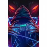 5D DIY Teemantmaal Imelik Anime Graafika Teemanttikandid Ristpistes Kit t&auml;iskivist mosaiigist kodukaunistus Round 20x30cm