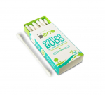 Biolagunevad vatitupsud (15 tk), Paberpulgaga vatipulgad, Beco 3.25