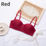 ECMLN 32-38 B Naiste N&auml;htamatu Olkaimeta Seljata Push Up rinnahoidja Mugav &otilde;mblusteta aluspesu pulmapeoks 34/75AB