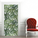 P&otilde;hjamaade stiilis taimne seinakaunistus Seinakleebis DIY lilled Troopilised palmilehed Seinakleebised Moodsa kunsti vin&uuml;&uuml;lkleebised seinamaalingud 77x200cm