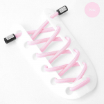 NICE Lukk Kingapaelad Ilma sidemeteta Elastsed paelad Tossud Lapsed T&auml;iskasvanutele Kiired Kingapaelad Kummipaelad &Uuml;mar Ilma lipsuta Kingapael Kingad - roosa