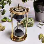 Brass Sand Timer Hour Glass Liivaklaasist kell