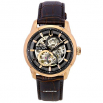 Bulova Classic Suttoni musta luustikuga sihverplaadiga automaatne 97A169 meeste k&auml;ekell must