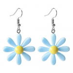 BELLA BOX Partysu Style Blue Flower Drop K&otilde;rvar&otilde;ngad Naistele Suvised V&auml;rvilised Emailiga K&otilde;rvar&otilde;ngad Tantsupidu Igap&auml;evased Moeehted