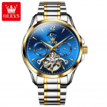 OLEVS Uus Top Watch Fashion Room Scale Double Calendar Quartz Watch veekindel meeste k&auml;ekell