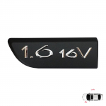 ESP565-1 Must 1.6 16V Embleem Vasakpoolne Renault Megane MK2 Scenic MK2 8200209130 jaoks