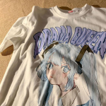 MsPretty Streetwear E Girl Anime Ts&auml;rk Jaapani Y2k Oversize s&auml;rk Miku Topid Kawaii JK Outfit Kevadised uued naisteriided M