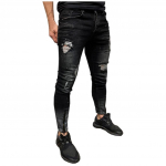 (SU)Meeste kitsad venivad teksap&uuml;ksid, l&otilde;henenud Freyed Slim Fit teksap&uuml;ksid M must