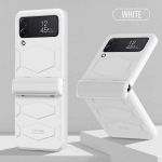 Samsung Galaxy Z Flip 4 jaoks Metallist Hingega K&otilde;ikeh&otilde;lmav P&otilde;rutuskindel Kaitse&uuml;mbris Klambriga Vastupidav Armor Kate Z Flip 4 jaoks For Galaxy Z Flip 4 must