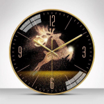 Loominguline minimalistlik seinakell Plastist vaikne seinakell Moodne disain Elutoa kaunistused Magamistoa kell Reloj De Pared 12inch 30cm