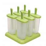 Ice Lolly Cream Maker Vorm DIY Popsicle Vorm k&uuml;lmutatud jogurti j&auml;&auml;kast B