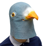 Tuvi Mask Armas Loom Lateks Halloweeni Mask Loomakost&uuml;&uuml;m Teatrimask Uudsed Lateksmaskid sinine