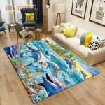 Loomamaailm Elutoa vaibad Magamistoa Suur vaip Lapsed M&auml;nguala Vaibad Lastetuba M&auml;ng P&otilde;randamatid 40cm x 60cm