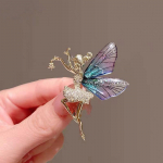 Moodne Metal Ballet T&uuml;druk Pross T&uuml;druk Pop Corsage Kampsun Pin Badge Tantsupeo Aksessuaarid LXY