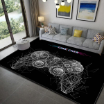 M&auml;ngukontrolleri ala vaibad libisemiskindlad p&otilde;randamatid, uksematid, koduvaibad elutoa jaoks, magamistoas, lapsed, m&auml;ngumatid Tapis 80cm x 120cm