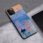 T40 Claude Monet Garden Lotus &uuml;mbris iPhone 13 12 Mini 11 Pro XS Max XR X 8 7 6 6S Plus 5 5S SE 2020 jaoks iPhone 5 5s