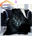 Animal Forest Cheetah leopard kohev tekk Flanell Soojus Pehme Palus diivanvoodi tekk Pl&uuml;&uuml;s tekk 150x200cm