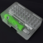 32 &uuml;hes kruvikeeraja komplekt majapidamises kasutatavad lahtiv&otilde;tmise t&ouml;&ouml;riistad Arvutite, mobiiltelefonide, prillide, kellade jne remondit&ouml;&ouml;riistad.