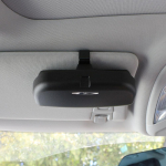 Autode kujundamise prillide hoidja karp P&auml;ikeseprillide hoidja karp Suzuki Swift Jimny Sx4 Grand Vitara jaoks Common Single Black