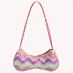 Yogodlns Naiste &otilde;lakott Moe reisimine V&auml;ikesed k&auml;ekotid PU nahast vabaaja Lihtne t&uuml;druk Roosa Hobos kott Luksuslik disain kaenlaaluste kotid 24x5x11cm roosa punane v&auml;rv