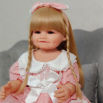 55 CM 22 tolline Reborn Dolls Realistic Raya Full Silicone Baby Bebe vasts&uuml;ndinud t&uuml;druku nukk veekindel m&auml;nguasi lastele kingitus kuld