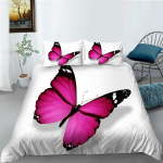 Putukate seeria voodipesukomplekt 3D digitaalselt tr&uuml;kitud tekikate ja padjap&uuml;&uuml;r 2/3 osa t&auml;issuuruses voodipesukomplekt Kodu kaunistus voodipesukomplekt Baby 100x135cm