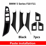 BMW 5Series F10 F11 interior door panel handle without disassembly protection handle decorative cover interior door handle tumepunane