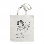 Naiste k&auml;ekott Ingli t&uuml;druku &otilde;lakott L&otilde;uendist kotid Harajuku ostukott vabaaja suvine suure mahutavusega keskkonnas&otilde;bralikud ostukotid 24*26cm