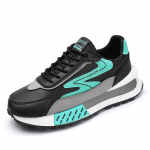 Meeste vabaajajalatsid Mugavad sportlikud jooksutossud Meeste t&auml;navastiilis k&otilde;nnikorvpallijalatsid Meeste jooksutossud meestele 39 must